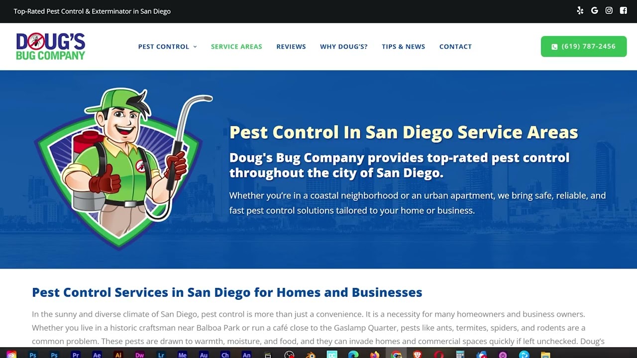 Pest Control Website Design - San Diego Web Design Company
