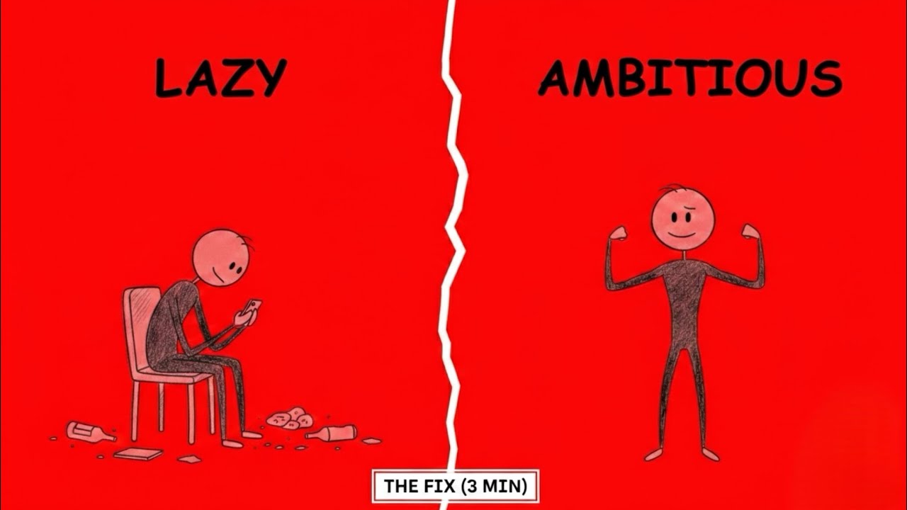 Ambitious but lazy? Fix it in 3 minutes 