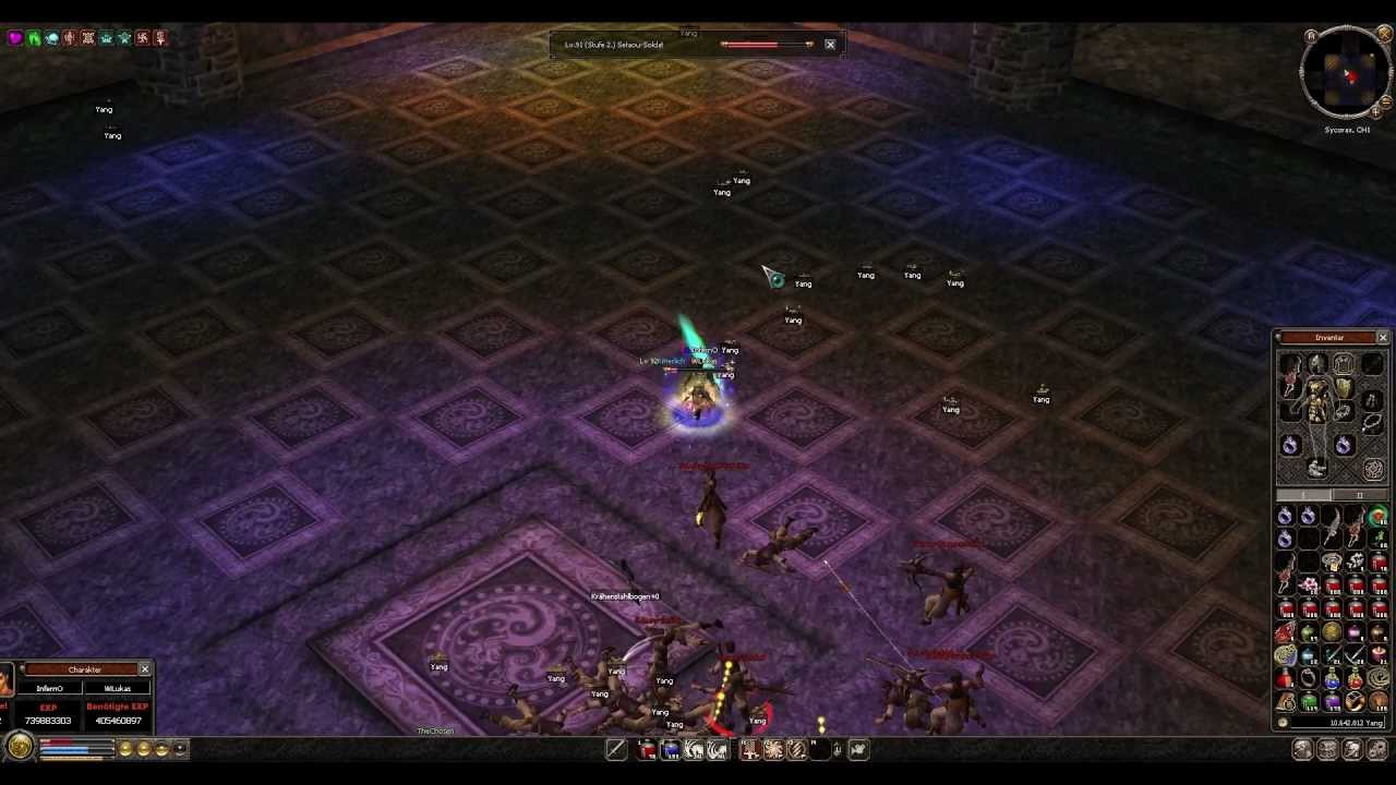 Metin2 Grotte 2 Leveln #4 //12,5% / h