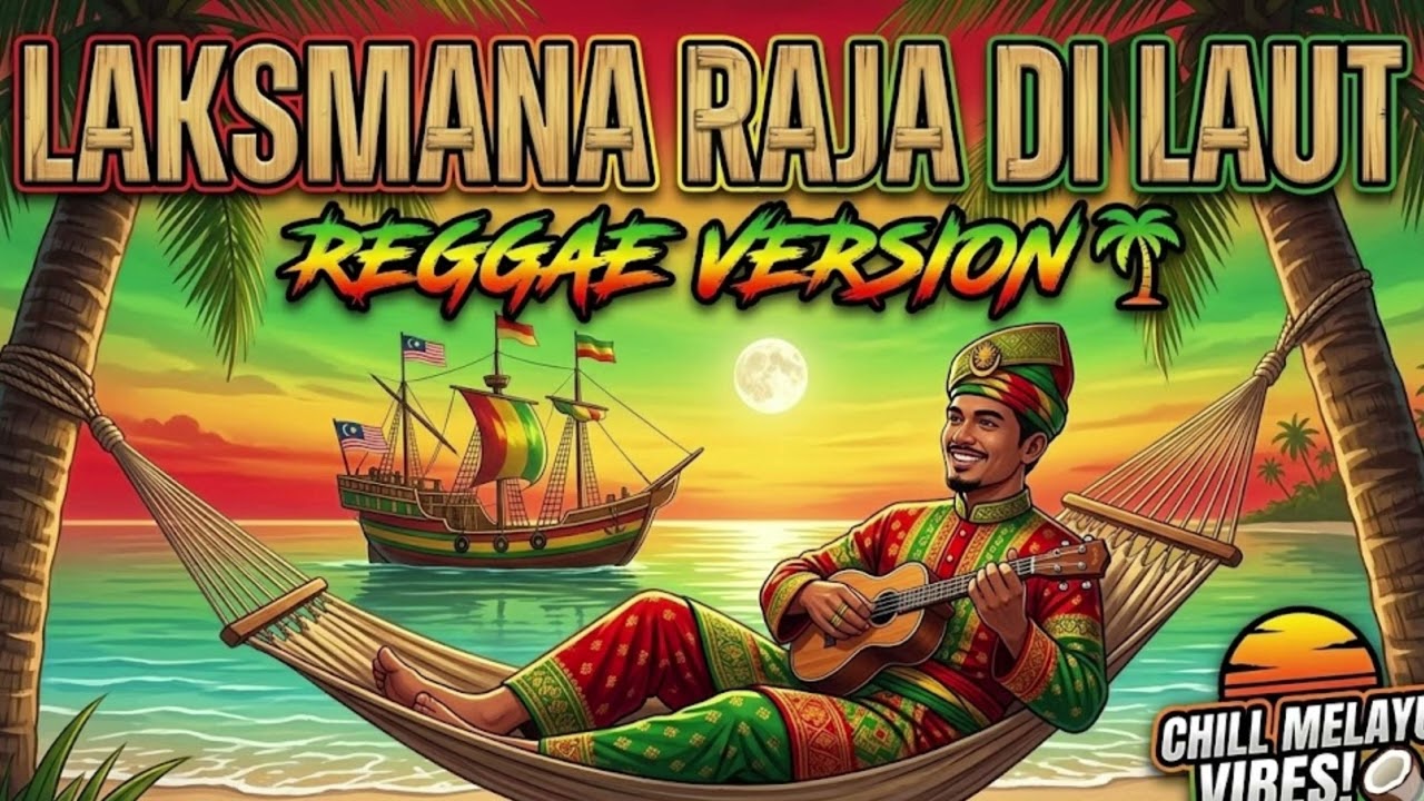 LAKSMANA RAJA DI LAUT (Reggae Version) - Alunan Santai Melayu 🌴🥥