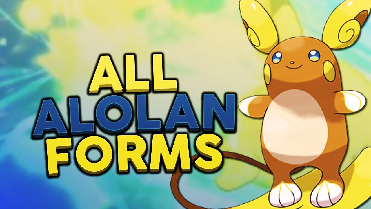 All Alola Forms in Pok&eacute;mon Sun and Moon! - Woopsire
