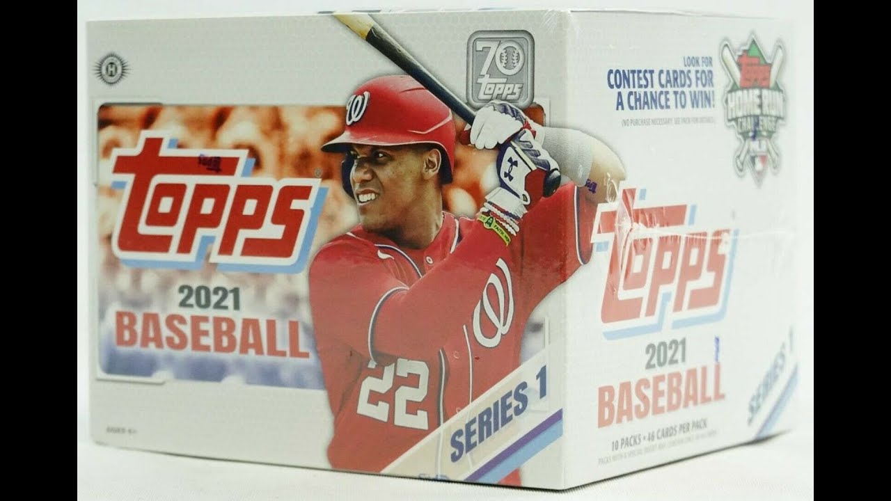 2021 Series 1 Baseball Cards Jumbo & Hobby Box Opening