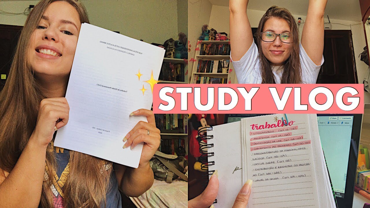 study vlog: trabalho de processo civil | estudocerto