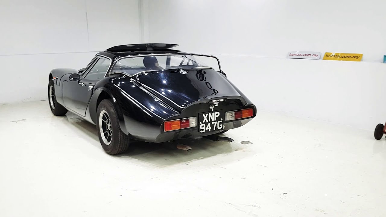 Marcos GT 3.0 1969  Walkaround & Startup