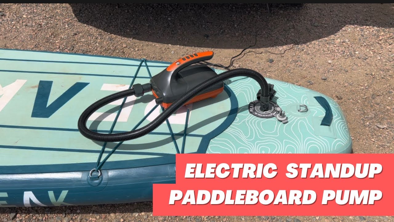 Tuomico 20PSI High Pressure SUP Electric Air Pump Review