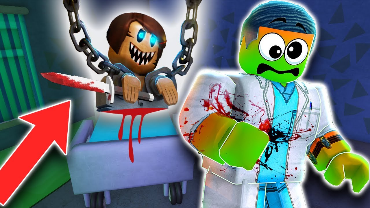 ROBLOX ESCAPE THE ZOMBIE HOSPITAL... (HORROR OBBY)