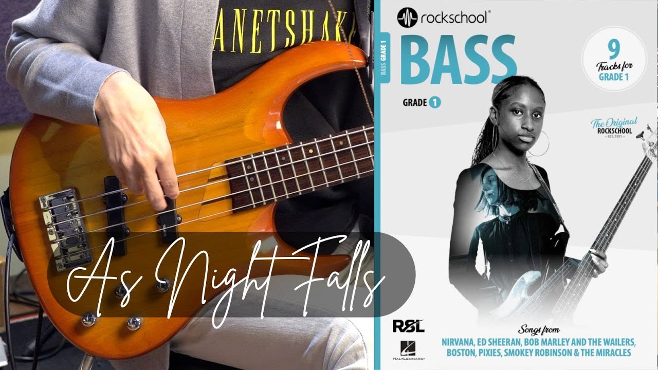 As Night Falls | Rockschool Bass G1 2024 | Bass PlayThrough | RSL Awards | Rockschool Original