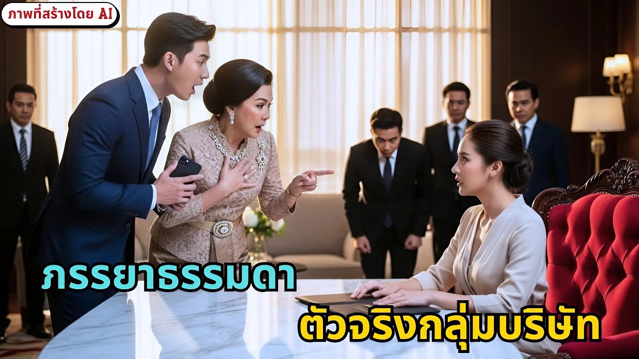 นอกใจภรรยาธรรมดา… ประธานช็อกเมื่อรู้ว่าเธอหนุนหลังทั้งกลุ่มบริษัท!(เรื่องแต่งโดย AI)
