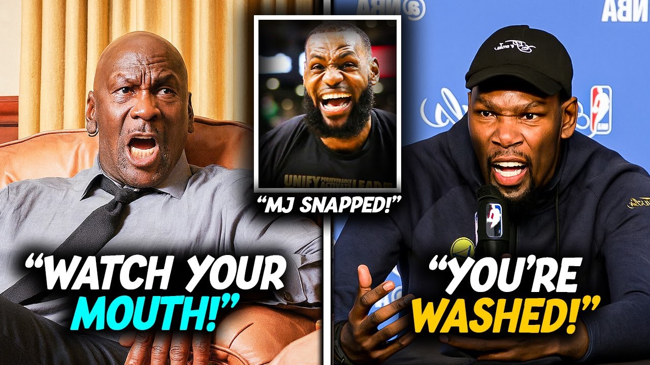 Michael Jordan LIVE GOES OFF On LeBron & KD.. (&ldquo;You Disrespected Me!&rdquo;)