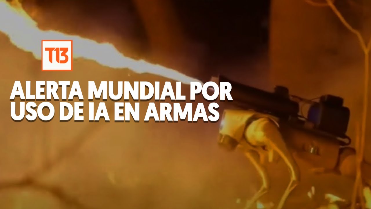 Alerta mundial por uso de la Inteligencia Artificial en armas