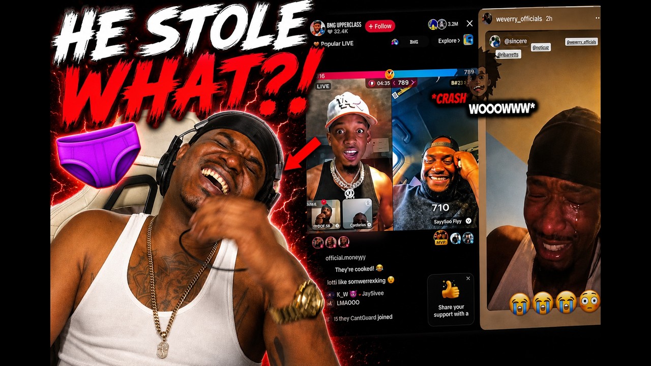 Big Relly GOES OFF!😳After Allegedly Being Caught Wearing Another Mans Underwear‼️ (Hilarious😂)