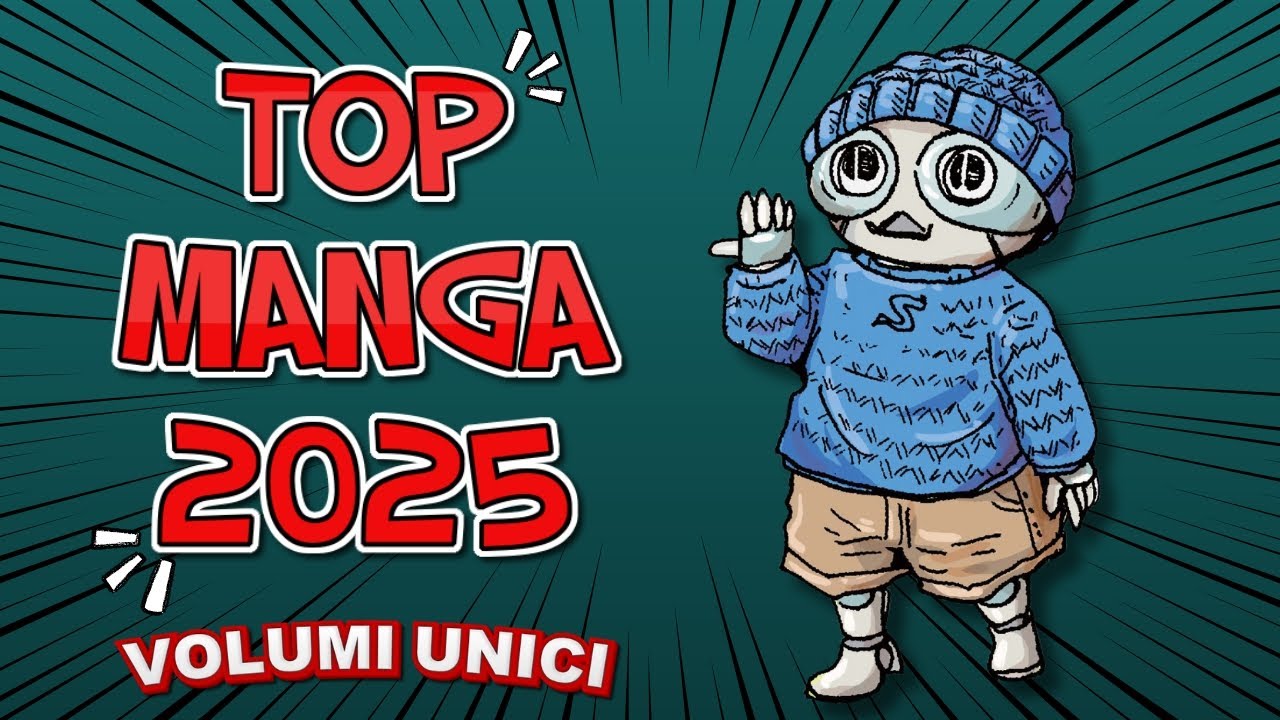 I MIGLIORI VOLUMI UNICI MANGA DEL 2025