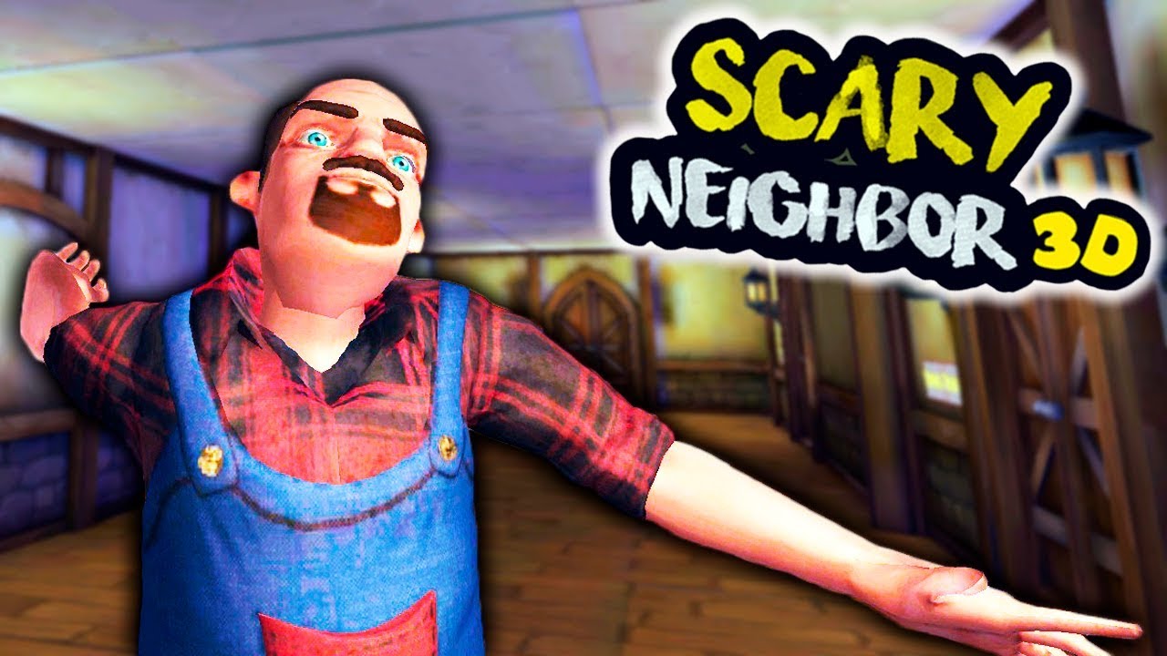 WHAT IS THIS NEIGHBOR? Snuck into a NEIGHBOR's HOUSE and MADE MISCHIEF ScaryNeighbor 3D