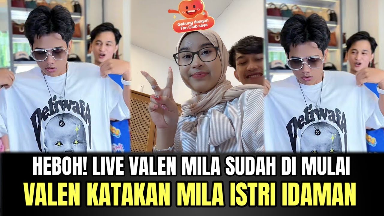 Valen Diam-diam Temani Mila Make Up, Mila Nyanyikan Lagu Untuk Abi Valen!