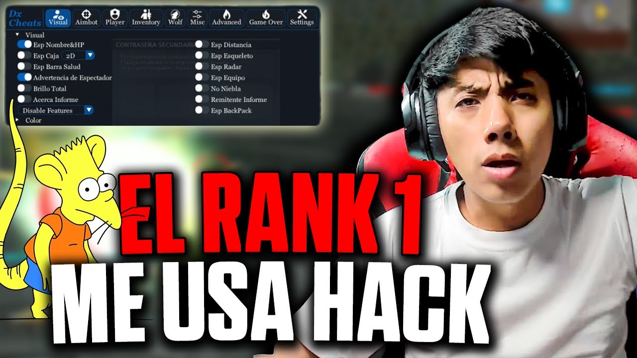 EL RANK 1 ME USA HACK EN DIRECTO - WOLFTEAM