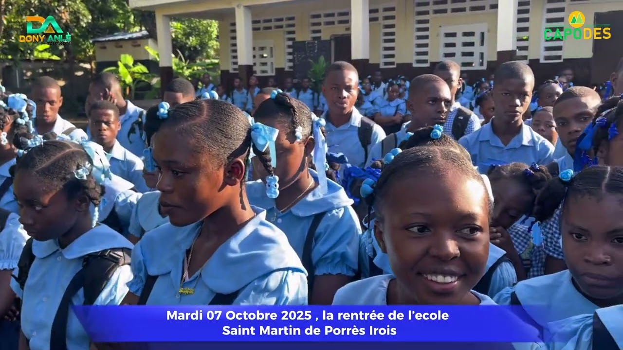 Premye jou lekol Haiti an nou swiv avem 
