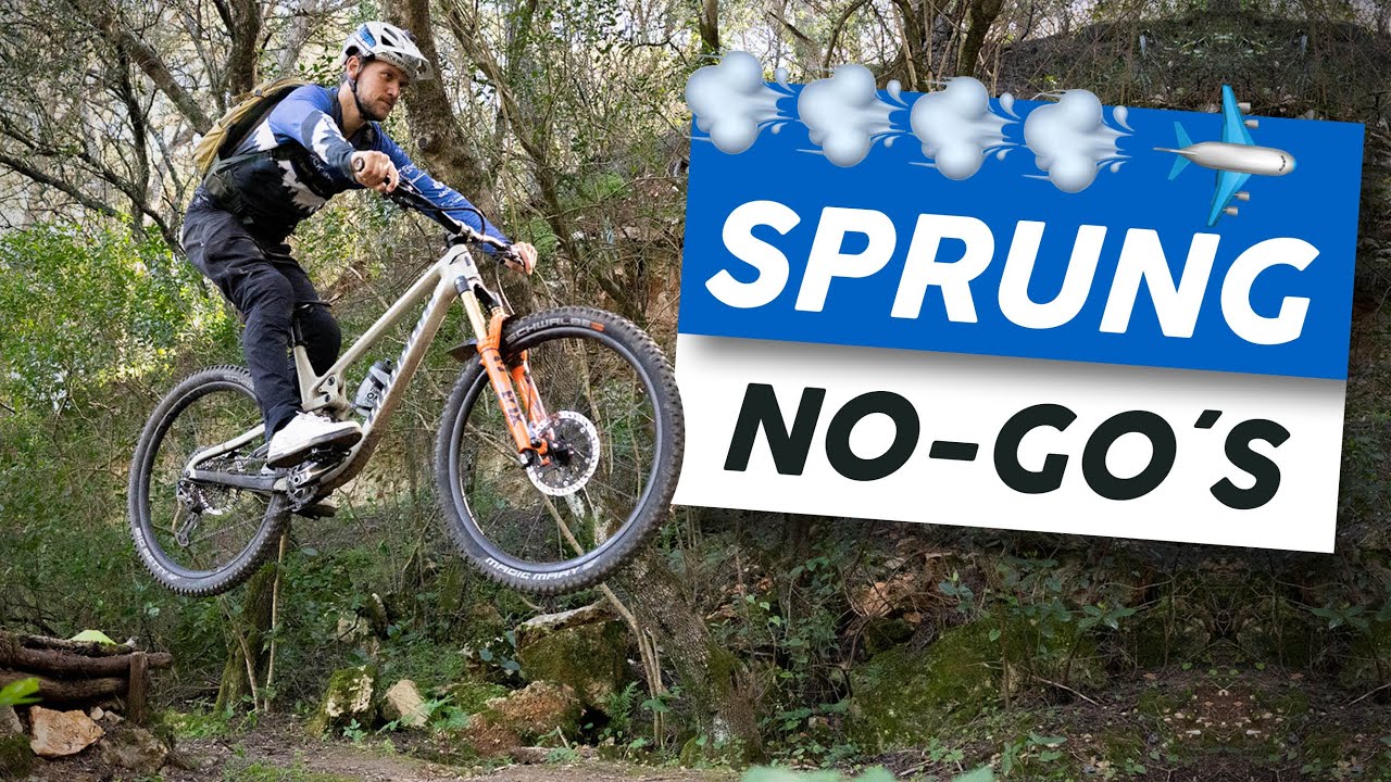 Sprung No-Go´s | Vermeide dies beim Springen lernen mit dem MTB & E-Bike | Fahrtechnik