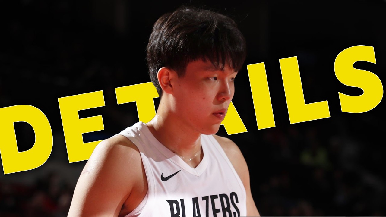 跟进双手灌篮，杨瀚森2分1篮板1抢断 | POR vs. MIN | hansen yang's details #nba