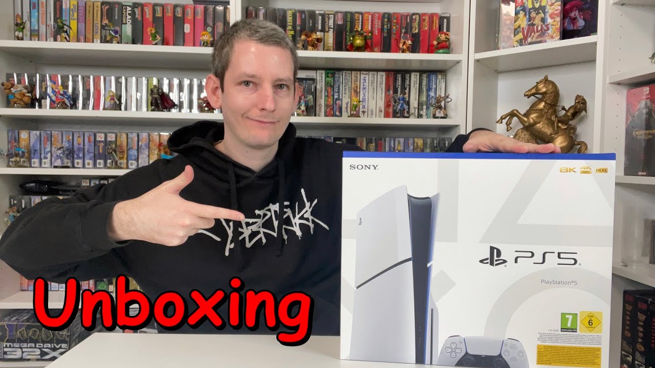 Sony Playstation 5 Slim Konsole Unboxing - Deutsch