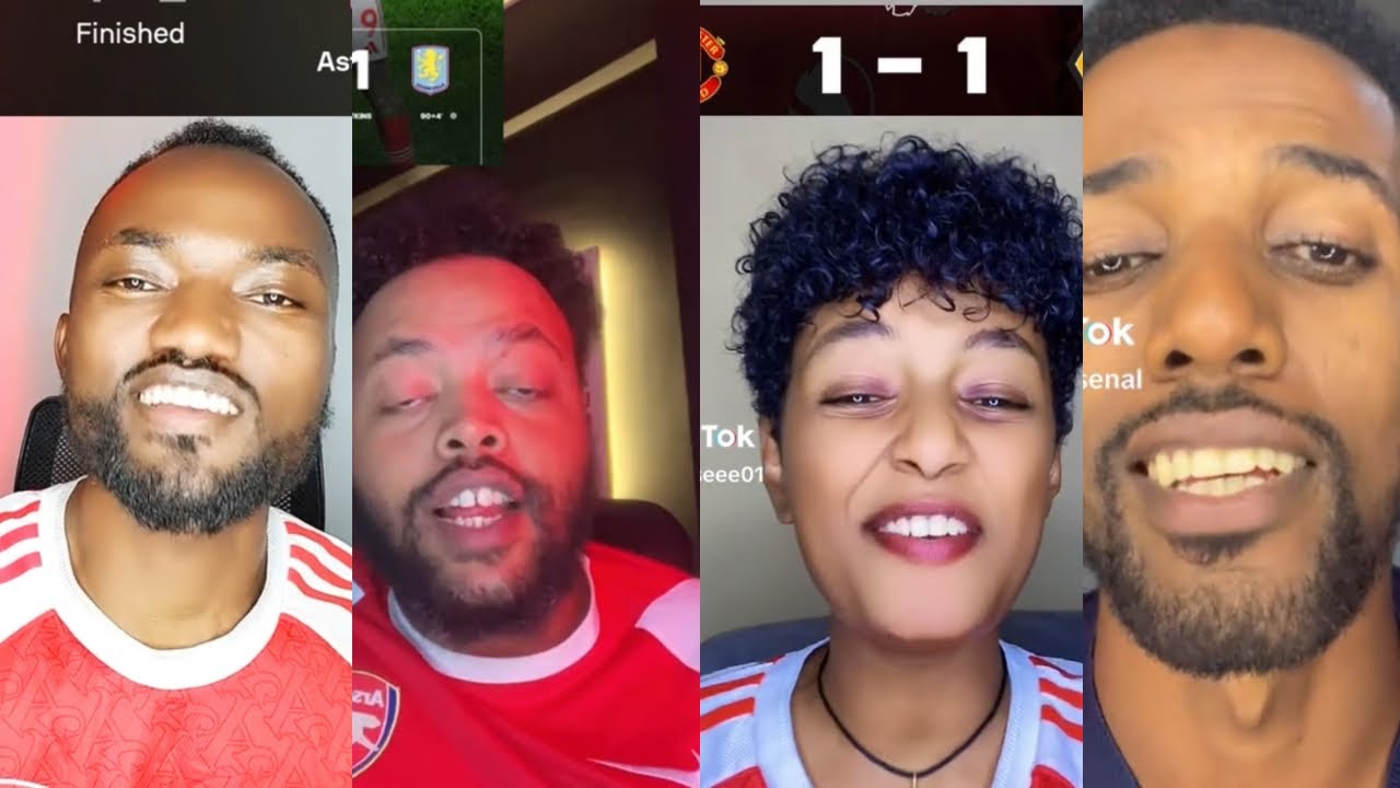 አርሰናል ቪላን 4-1 ካሸነፈ ቡሃላ ቲክታከሮች ምን አሉ? Alazar Asgodom l Ethiopian tiktok l habehsa tiktok l Dc sport 