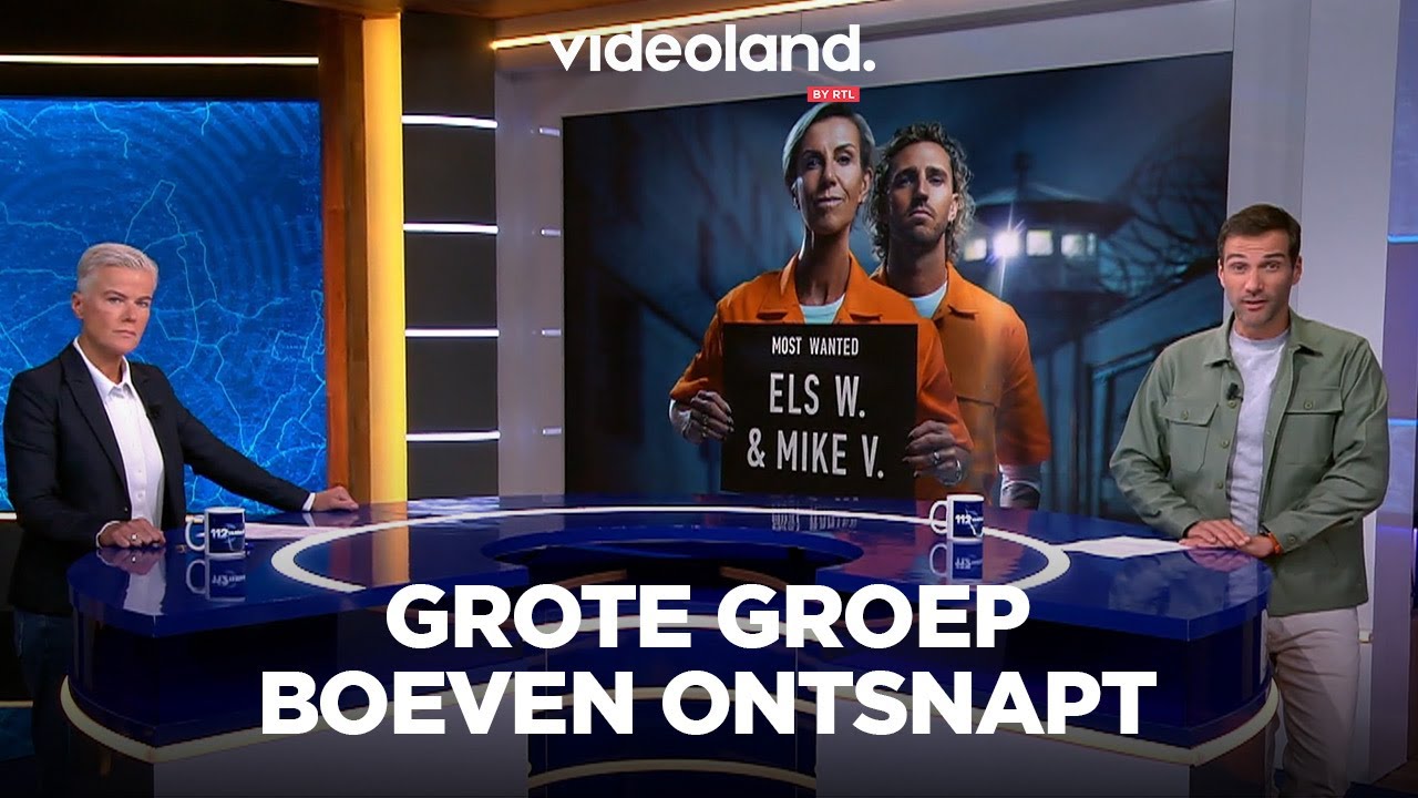 Bijzondere oproep: heb jij deze ontsnapte boeven gezien? | 112 Vandaag