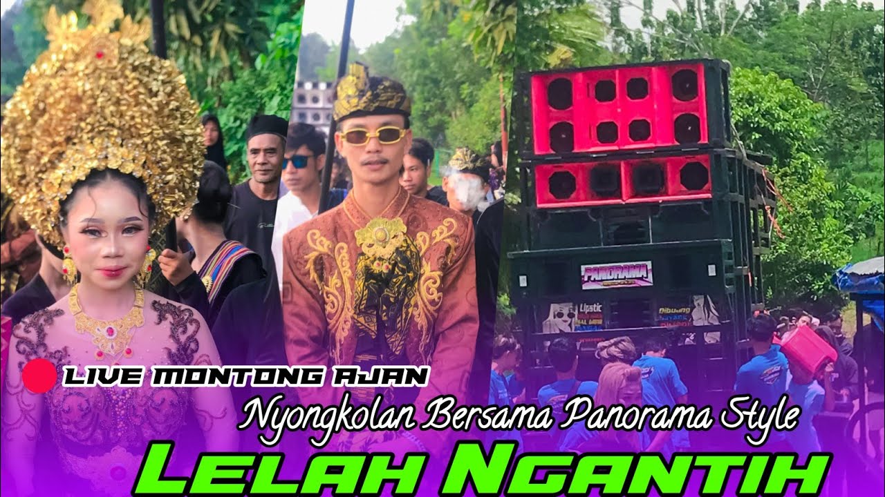 SAMBUT PENGANTIN MONTONG SAPAH FINISH MONTONG AJAN || LELAH NGANTIH || PANORAMA STYLE FEAT SULASTRI 