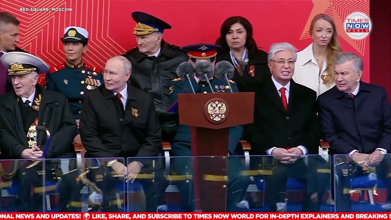 WATCH: Putin Takes Center Stage with Global Leaders in Red Square