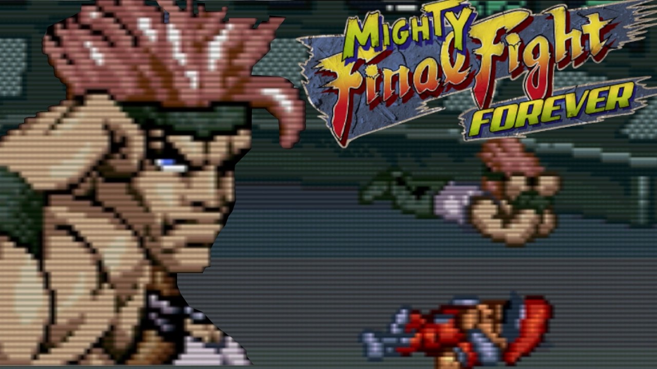 Mighty Final Fight Forever - Dean 1cc Playthrough (Normal+)
