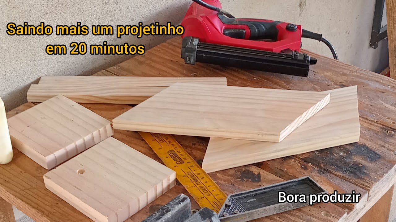 Como fazer uma renda extra fazendo artesanato com madeira simples rápido e fácil, projeto legal