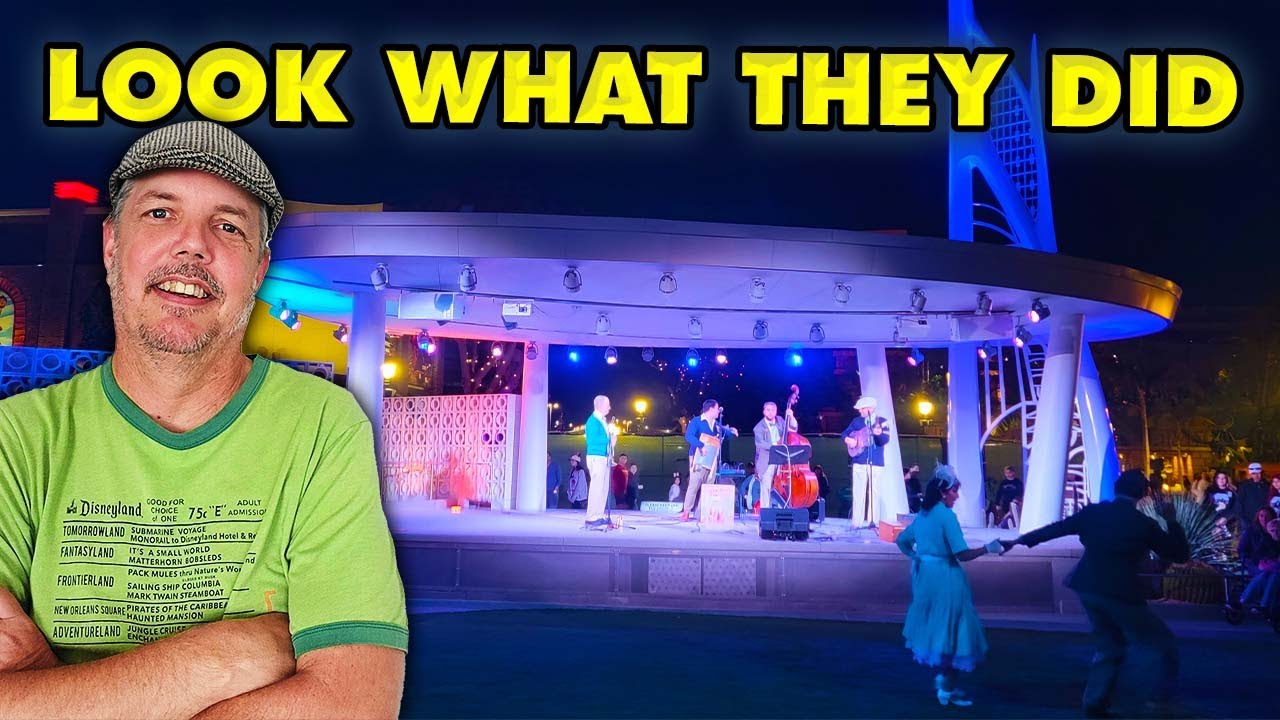 Downtown Disney stage IS OPEN and WONDERFUL! | Disneyland Construction 11-13-2023