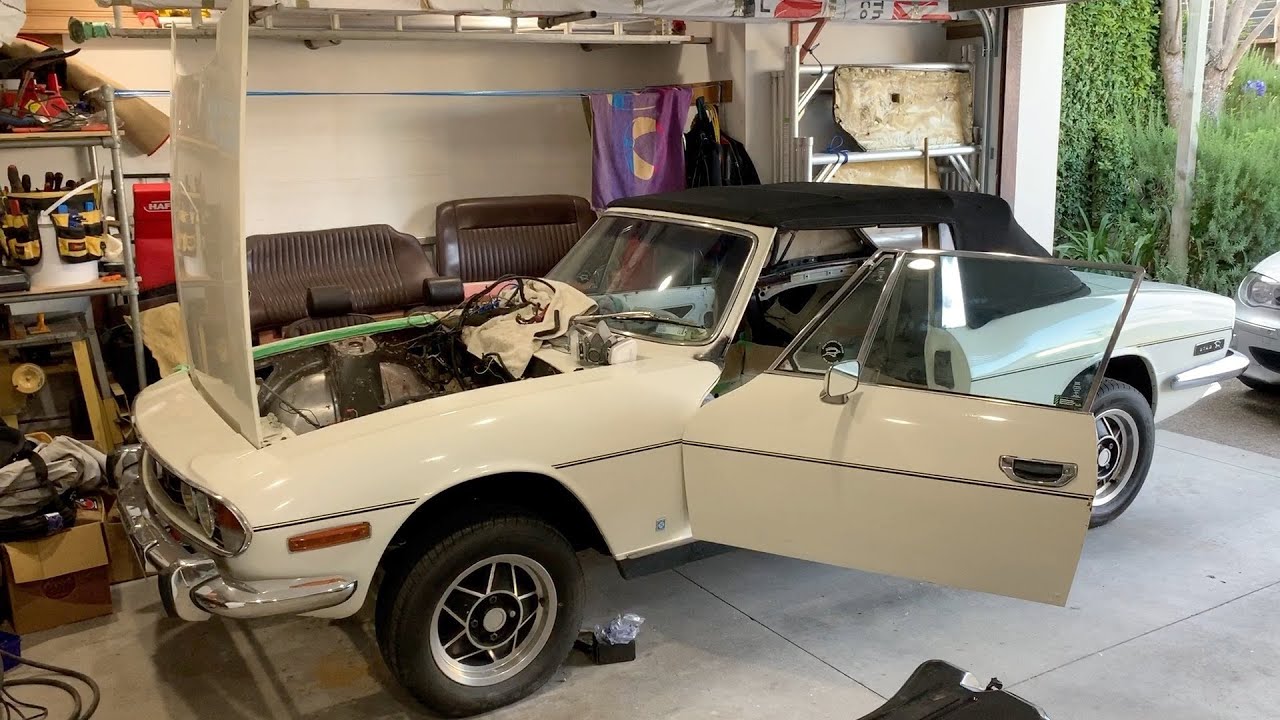 Rowan's Triumph Stag - Update # 1
