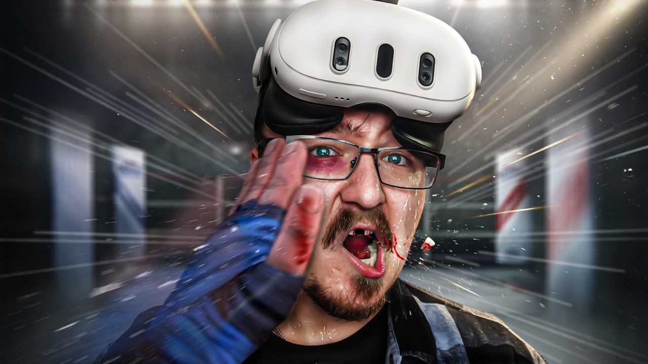 I Tried VR Slap Fighting