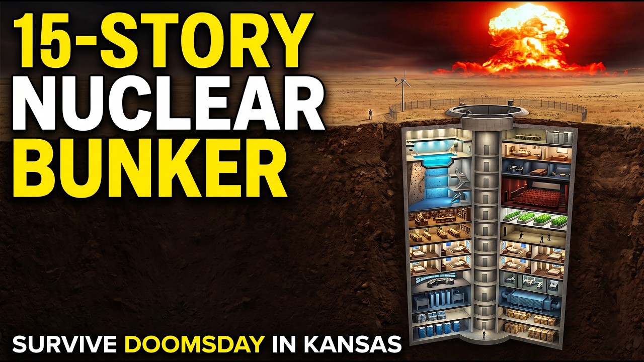 Building a 15-Story Bunker to Survive a Nuclear Shockwave : Survival Condo