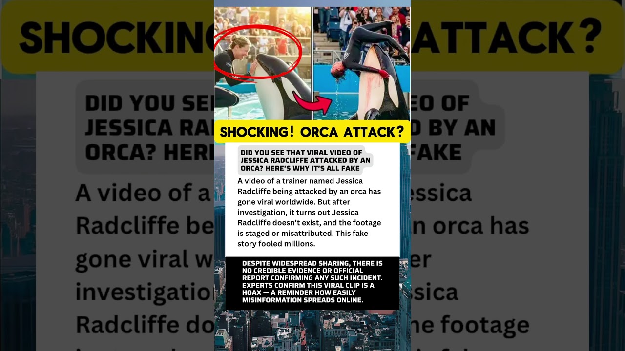 Viral Hoax: Jessica Radcliffe and the Orca Attack That Never Happened