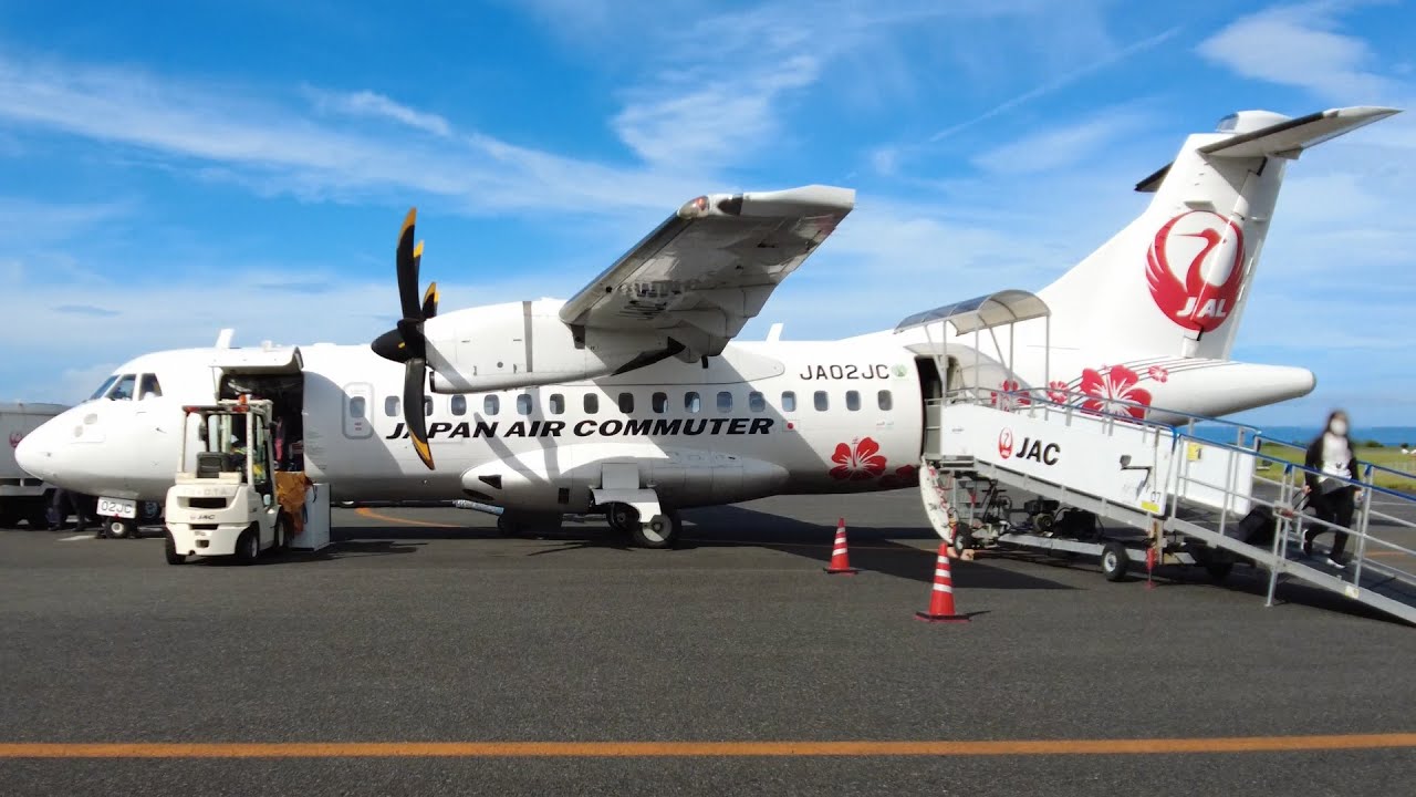 【4K搭乗体験】ノーカット　鹿児島空港　屋久島空港　JAL3759便（JL3759)