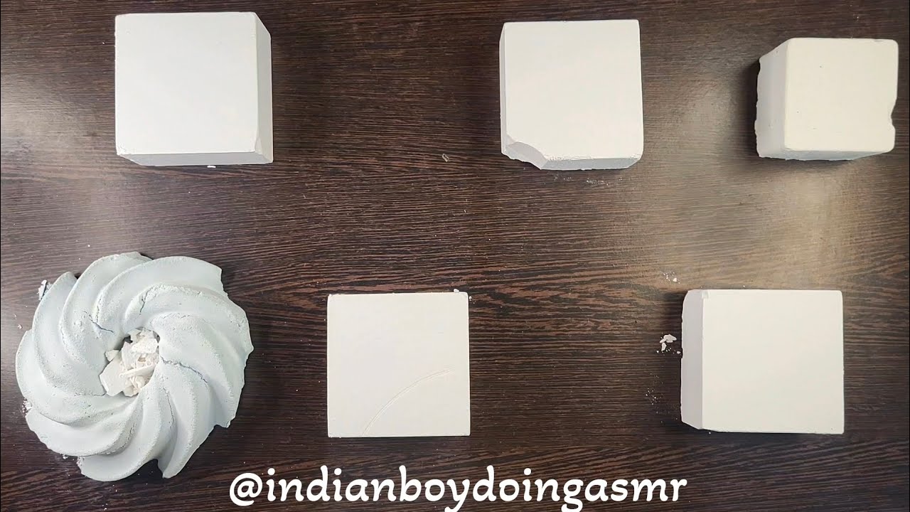 Gym chalk blocks ASMR #asmr #gymchalk 