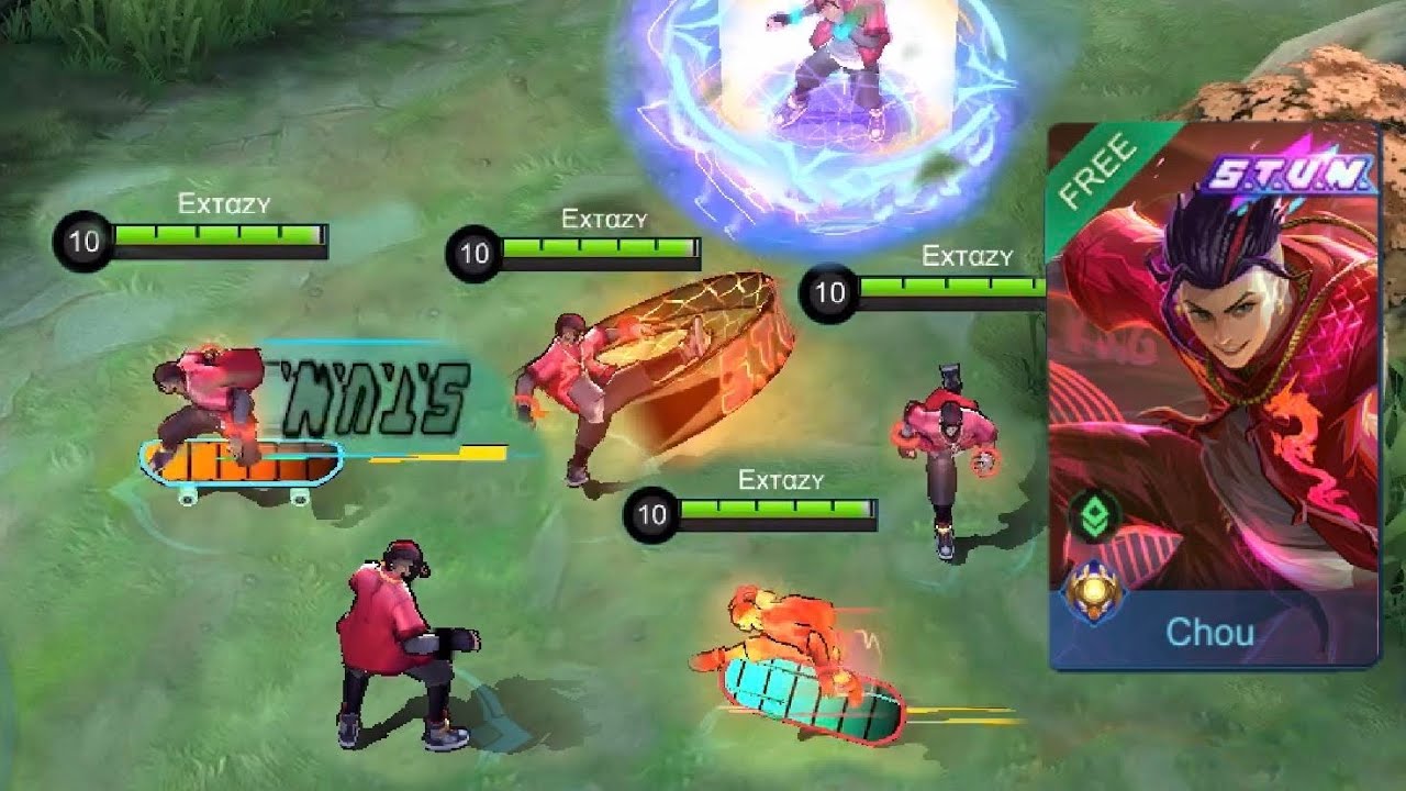 MEGA GIVEAWAY !! 5x Times to WIN (Chou S.T.U.N. Skin) || MLBB