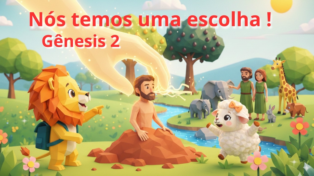 Ensinando Gênesis 2 A melhor escolha ! | Bíblia para crianças