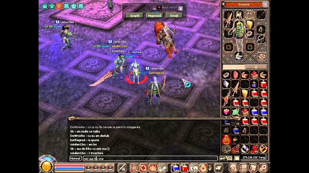 Metin2ro barthegreat vs g6 Duelul Titanilor