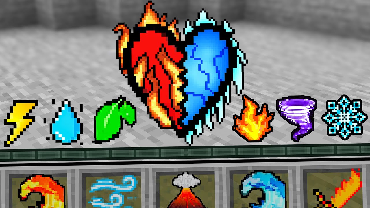 Minecraft, but there&rsquo;s Elemental Hearts&hellip;