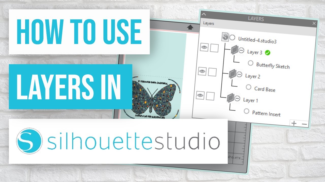 🥰 How to Use Layers in Silhouette Studio