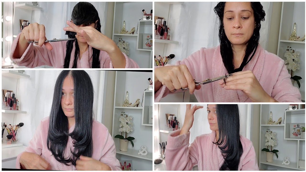Como recortar el cabello tu misma en capas