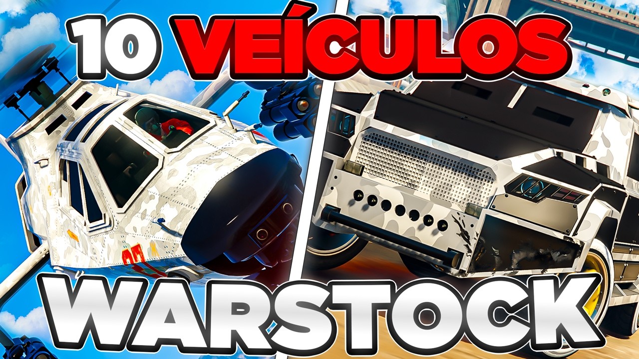 10 VEÍCULOS da WARSTOCK que você DEVE TER no GTA 5 ONLINE