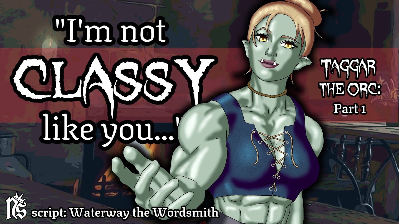 Orc Flirts With You—Pt1 [Rocky Start] [Surprisingly Soft] [Compliments] [Confident Flirting] [F4A]