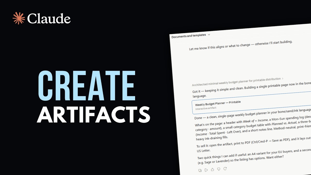 How to Create an Artifact in Claude AI (Step-by-Step Guide for Beginners)