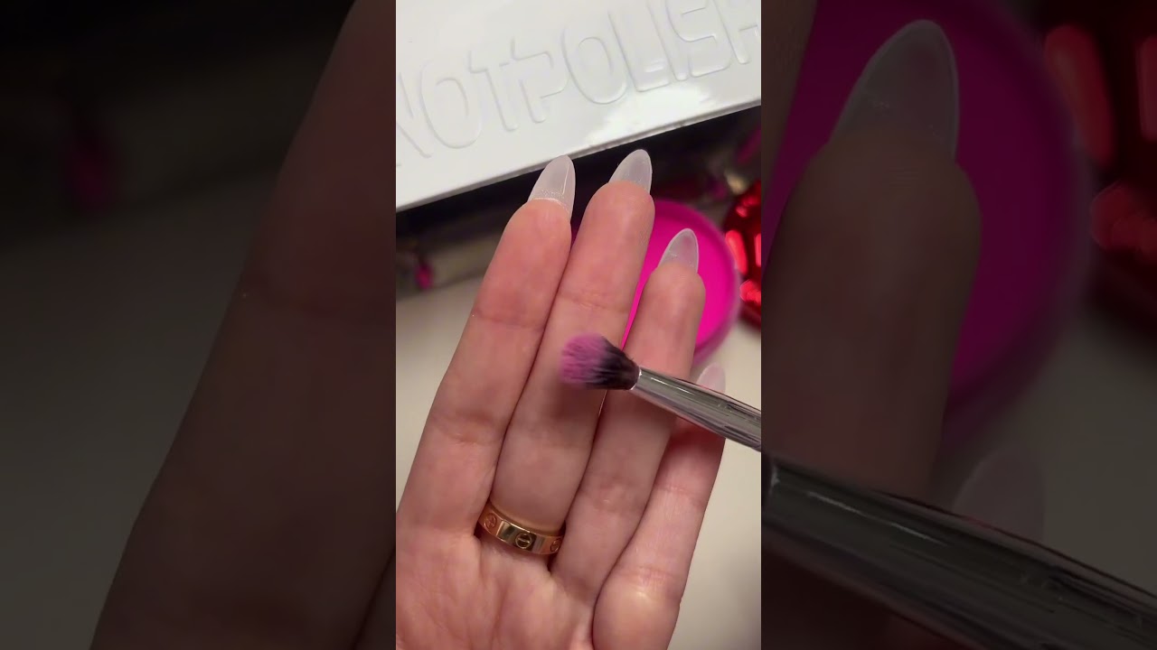 Notpolish colored powders are rich in color!! Check out how we DID THIS🤯#nails #notpolish