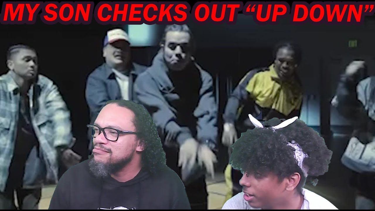 REACTION: MY SON REACTS TO - EZ MIL - UP DOWN