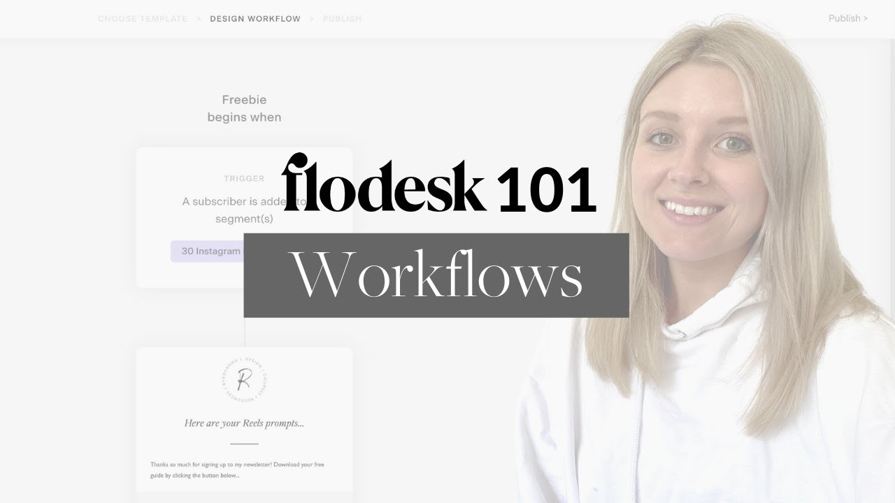 Учебное пособие по рабочему процессу Flodesk | (Автоматическая бесплатная доставка писем и многое...