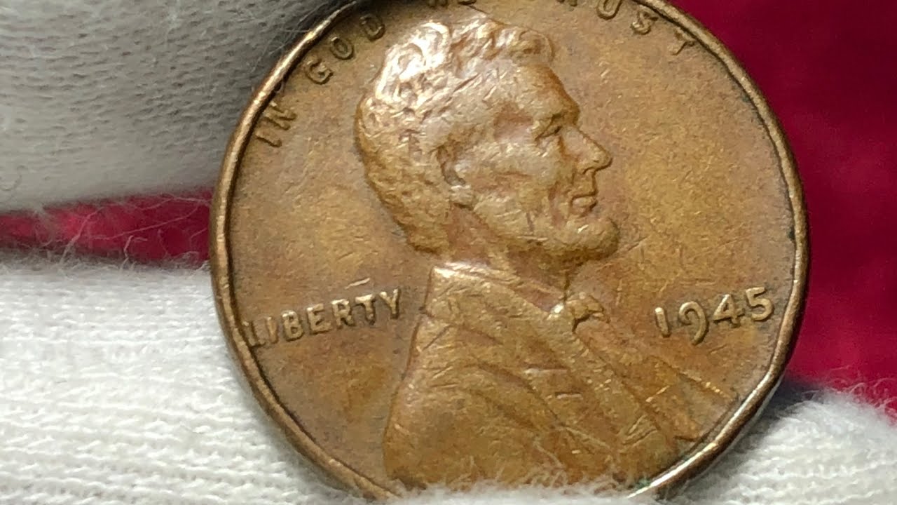 One cent 1945 USA