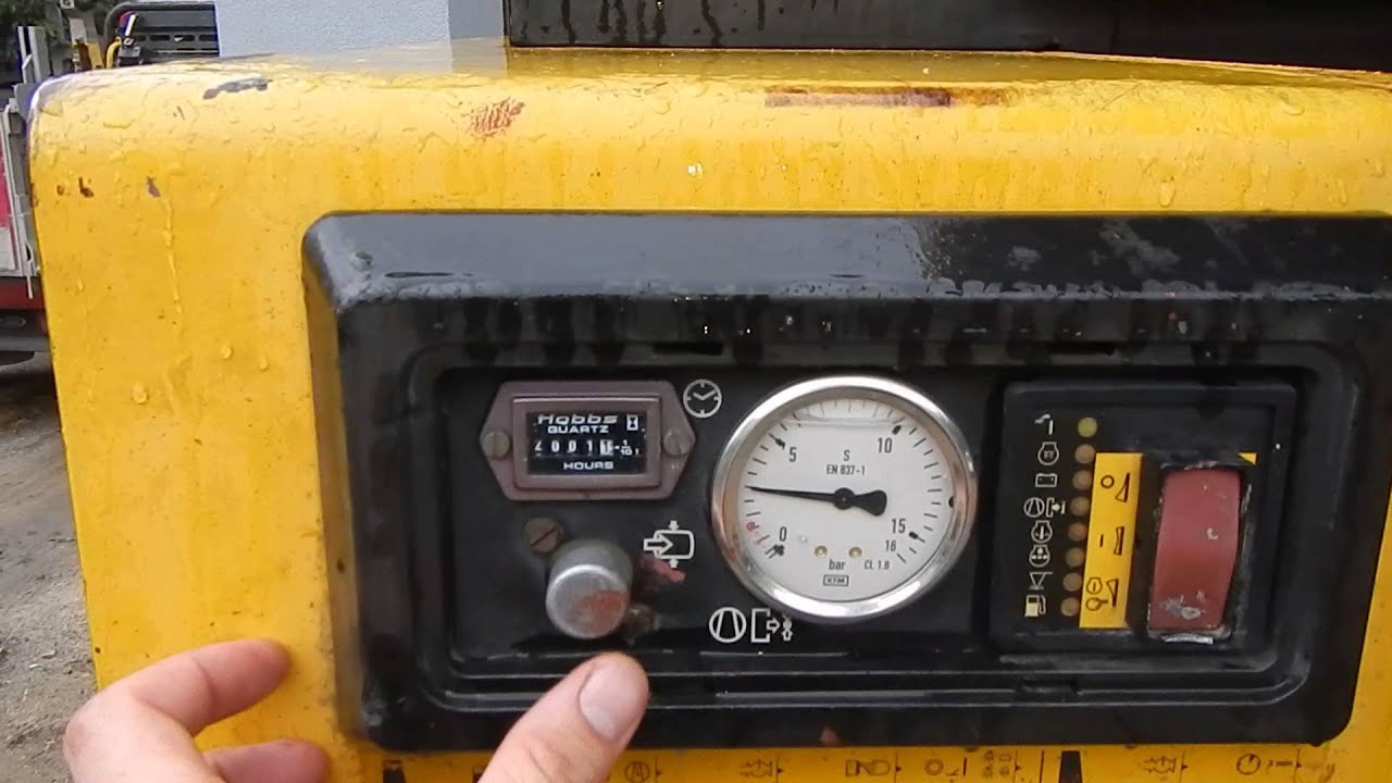 Kompresor, sprężarka, Atlas Copco XAS 186